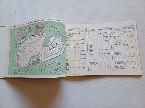 Piaggio Vespa 50 - 90 - 125 Primavera 1974 catalogo …
