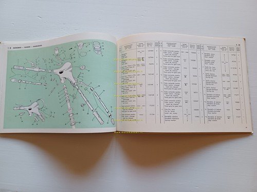 Piaggio Vespa 50 - 90 - 125 Primavera 1974 catalogo …