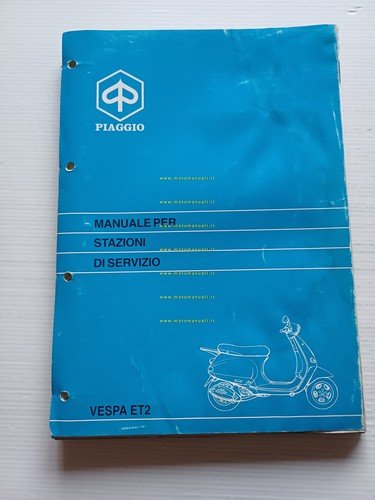 Piaggio Vespa 50 ET2 1997 manuale officina TELAIO originale