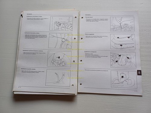 Piaggio Vespa 50 ET2 1997 manuale officina TELAIO originale