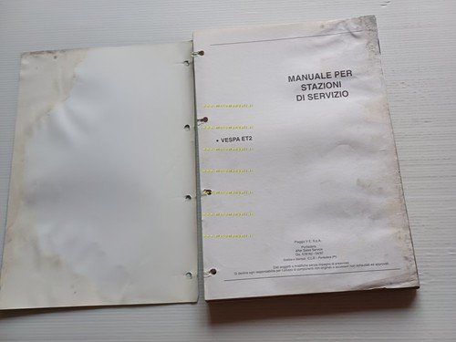 Piaggio Vespa 50 ET2 1997 manuale officina TELAIO originale