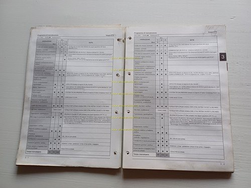 Piaggio Vespa 50 ET2 1997 manuale officina TELAIO originale