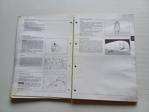 Piaggio Vespa 50 ET2 1997 manuale officina TELAIO originale