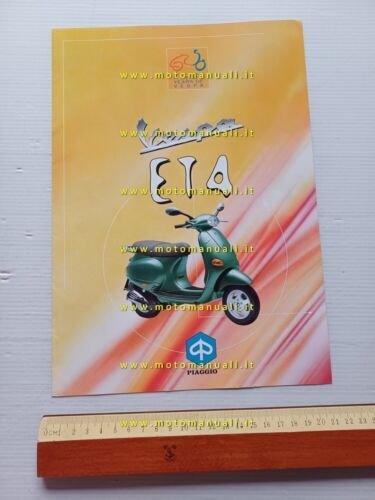 Piaggio Vespa 50 ET4 2002 depliant originale ITALIANO brochure