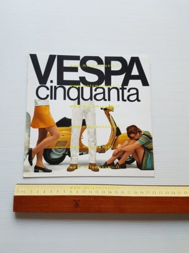 Piaggio Vespa 50 r - Special - Elestart 1970 depliant …