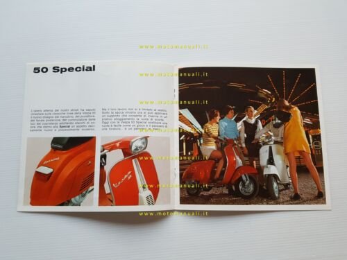 Piaggio Vespa 50 r - Special - Elestart 1970 depliant …