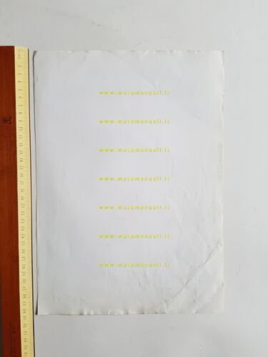 Piaggio Vespa 50 Rush 1988 locandina pubblicitaria poster originale