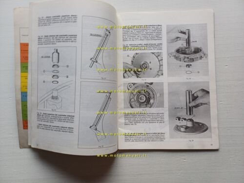 Piaggio Vespa 50 Rush 1988 manuale officina italiano originale workshop …