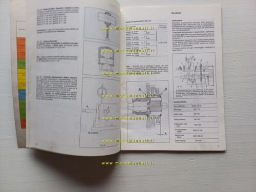 Piaggio Vespa 50 Rush 1988 manuale officina italiano originale workshop …