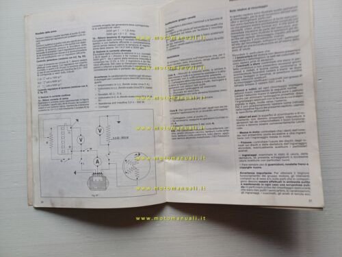Piaggio Vespa 50 Rush 1988 manuale officina italiano originale workshop …