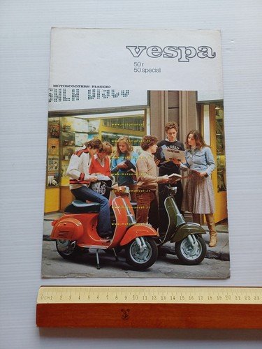 Piaggio Vespa 50 Special - Vespa 50 r 1977 depliant …