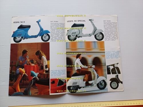 Piaggio Vespa 50 Special - Vespa 50 r 1977 depliant …