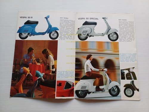 Piaggio Vespa 50 Special - Vespa 50 r 1977 depliant …