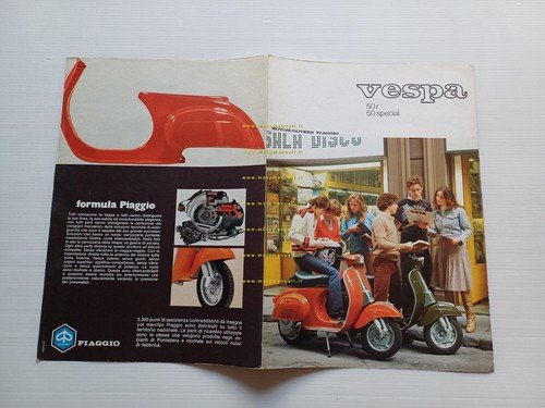 Piaggio Vespa 50 Special - Vespa 50 r 1977 depliant …