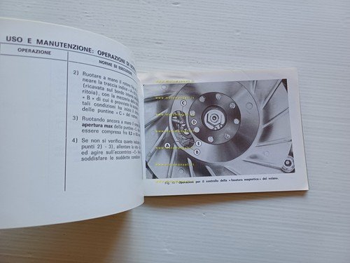 Piaggio Vespa 50-Special-Elestart 1973 manuale uso manutenzione originale V5A-B