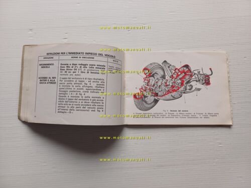 Piaggio Vespa 50-Special-Elestart 1973 manuale uso manutenzione originale V5A-B