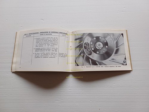 Piaggio Vespa 50-Special-Elestart 1973 manuale uso manutenzione originale V5A-B