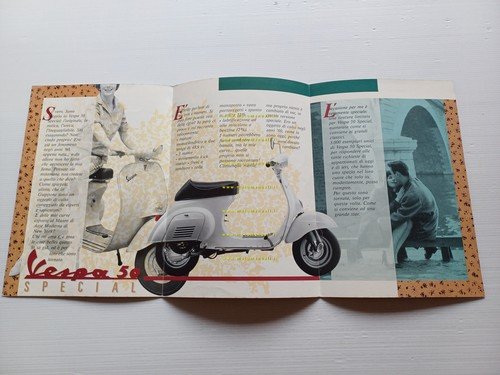 Piaggio Vespa 50 Special Revival (V5R1T) 1991 depliant italiano originale