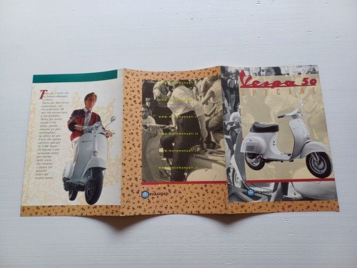 Piaggio Vespa 50 Special Revival (V5R1T) 1991 depliant italiano originale