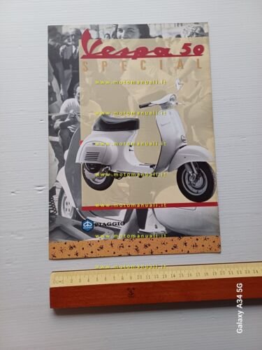 Piaggio Vespa 50 Special Revival (V5R1T) 1991 depliant originale italiano