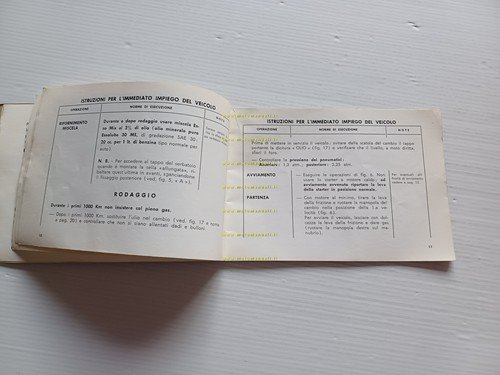 Piaggio Vespa 50 V5A 1 1967 manuale uso manutenzione libretto …