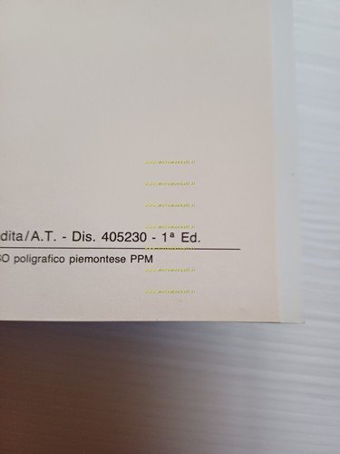 Piaggio Vespa 50 V5N1M 1990 manuale uso manutenzione libretto originale