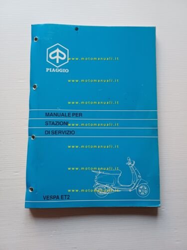 Piaggio Vespa ET2 1997 manuale officina TELAIO originale