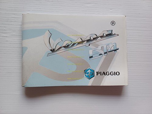 Piaggio Vespa ET4 125-150 2000 manuale uso originale OLANDESE FRANCESE