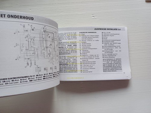 Piaggio Vespa ET4 125-150 2000 manuale uso originale OLANDESE FRANCESE