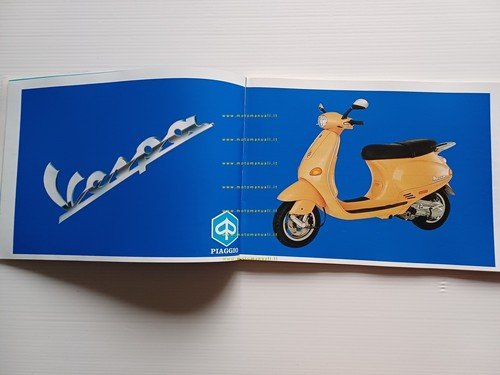 PIAGGIO VESPA ET4 125 1999 manuale uso manutenzione originale italiano