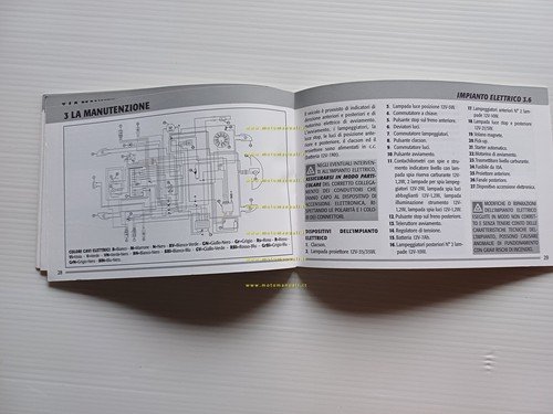 PIAGGIO Vespa ET4 50 2000 manuale uso manutenzione italiano originale
