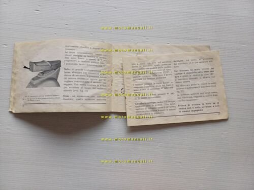 Piaggio Vespa GS 160 1962 manuale uso manutenzione libretto istruzioni …