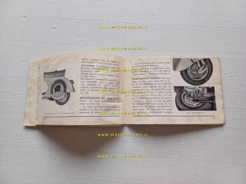 Piaggio Vespa GS 160 1962 manuale uso manutenzione libretto istruzioni …