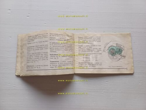 Piaggio Vespa GS 160 1962 manuale uso manutenzione libretto istruzioni …