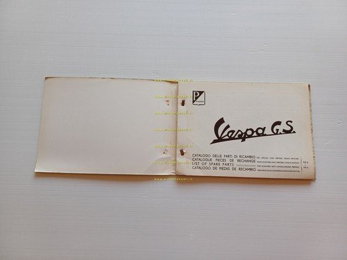 Piaggio Vespa GS VS 2-VS 3-VS 4-VS 5 catalogo ricambi …