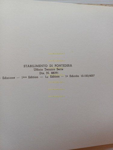 Piaggio Vespa GS VS 2-VS 3-VS 4-VS 5 catalogo ricambi …