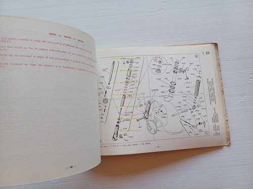 Piaggio Vespa GS VS 2-VS 3-VS 4-VS 5 catalogo ricambi …