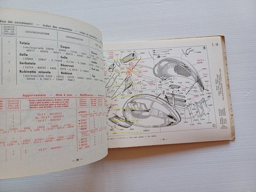 Piaggio Vespa GS VS 2-VS 3-VS 4-VS 5 catalogo ricambi …