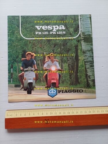 Piaggio Vespa PK 125 - PK 125 S 1983 depliant …