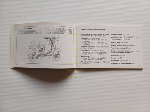 Piaggio Vespa PK 125 S - PK 125 1982 manuale …
