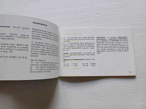 Piaggio Vespa PK 125 S - PK 125 1982 manuale …