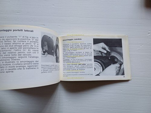 Piaggio Vespa PK 125 S Automatica 1984 manuale uso libretto …