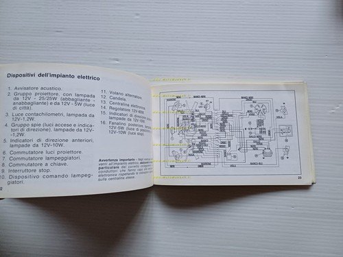 Piaggio Vespa PK 125 S Automatica 1984 manuale uso libretto …