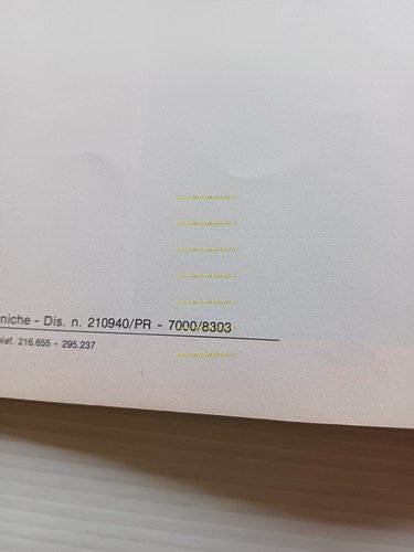 Piaggio Vespa PK 50-125 1983 VARIANTI al manuale officina 50-125 …