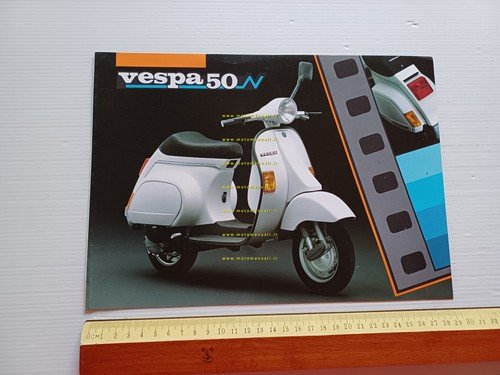 Piaggio Vespa PK 50 N 1989 depliant originale italiano