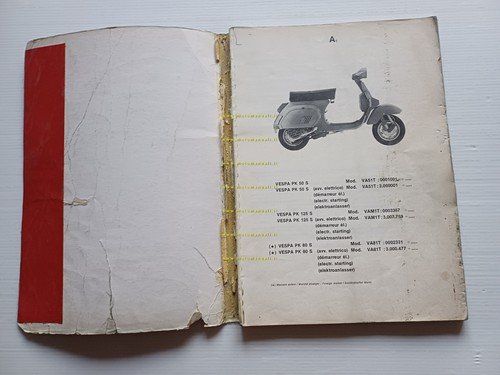 Piaggio Vespa PK 50 S - 80 S - 125 …