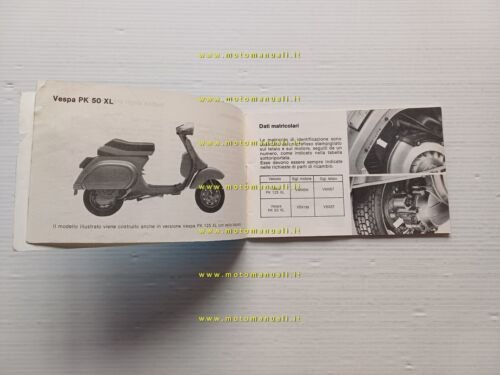 Piaggio Vespa PK 50 V5X1M - 125 XL VMX6M 1986 …