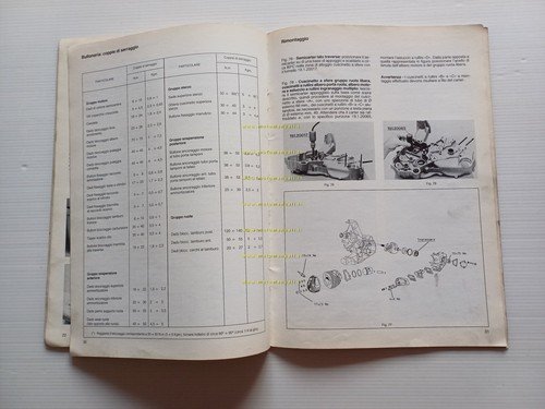 Piaggio VESPA PK 50 XL Plurimatic 1987 manuale officina originale …