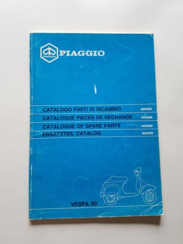 Piaggio Vespa PK 50 XL V5N1T 1990 catalogo ricambi ORIGINALE