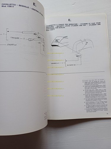 Piaggio Vespa PK 50 XL2 V5N1T 1990 catalogo ricambi originale